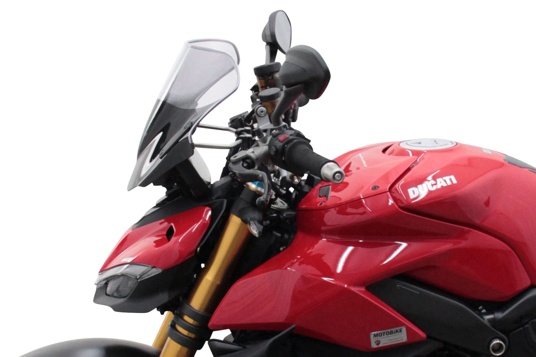 バイクパーツ 外装エムアールエー スクリーン ツーリングドカティ Amazon | MRA(エムアールエー) スクリーン STREETFIGHTER V4 V4S